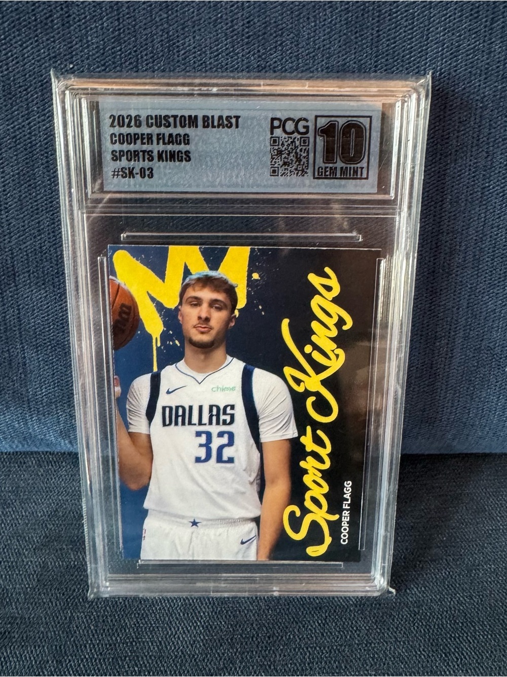 Cooper Flagg - Sports Kings - 2026 Custom Blast #SK-03 PCG 10 Gem Mint